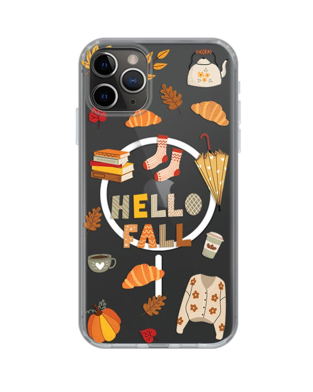 Maska za iPhone 11 Pro 5.8 Hello Fall Print Magsafe