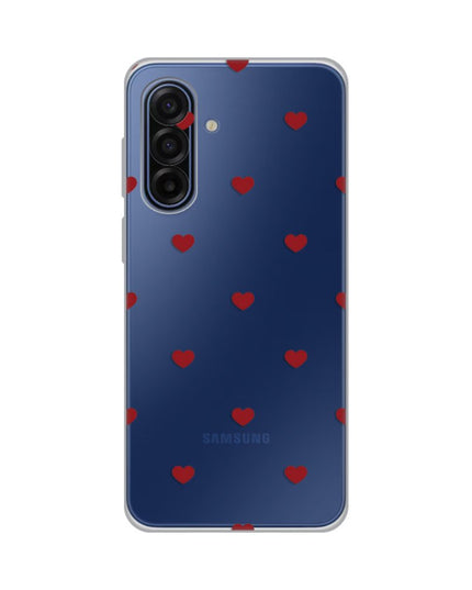 Maska za Samsung A175F Galaxy A17 Red Hearts Silikonska Print