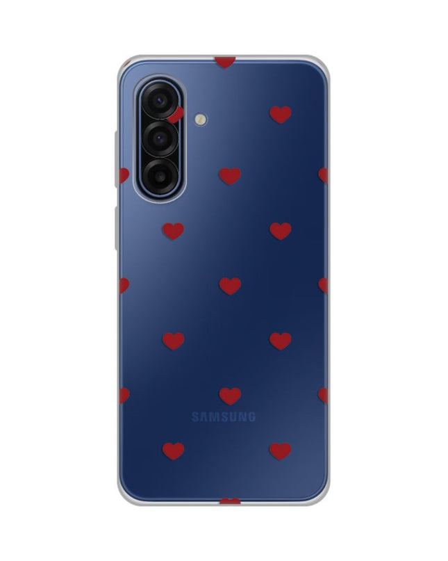 Maska za Samsung A175F Galaxy A17 Red Hearts Silikonska Print