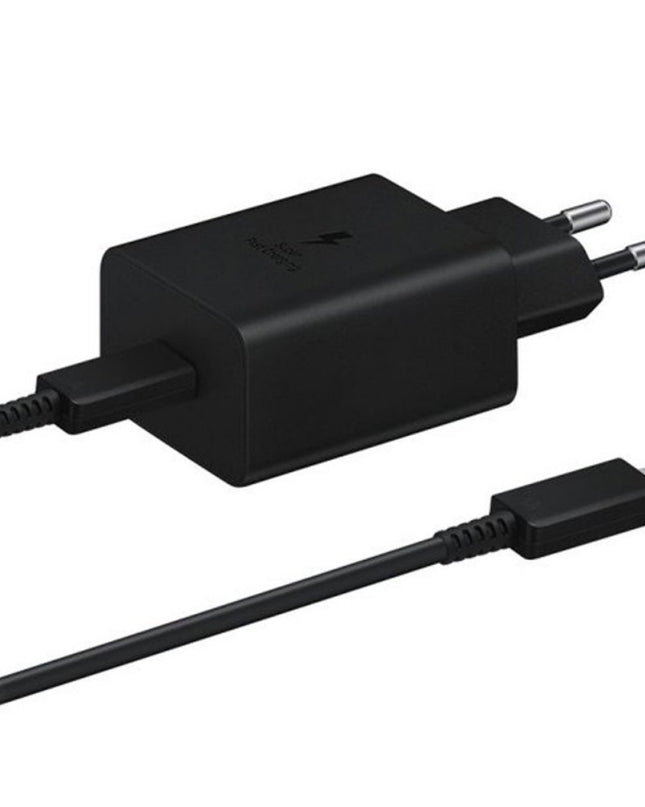 Samsung Fast kucni punjac PD 3A 45W sa kablom Type-C crni (EP-T4511-NBE)