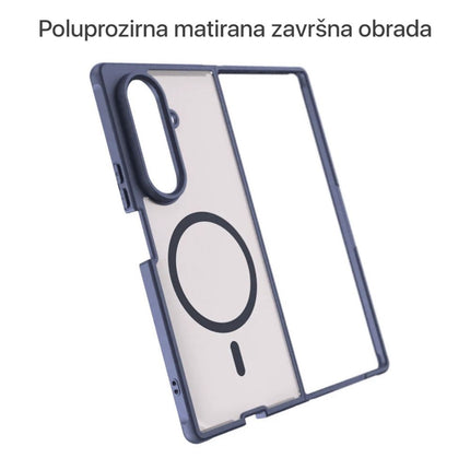 Maska za Samsung F966B Galaxy Z Fold 7 tamno plava Magsafe Fold