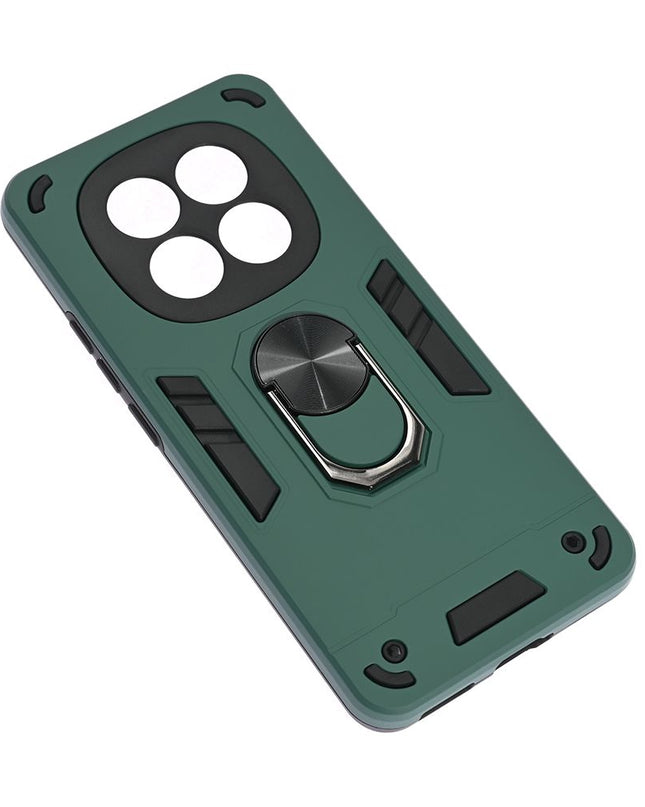 Maska za Xiaomi Redmi Note 15 5G tamno zelena Hard Ring