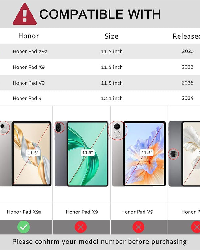 Maska za Honor Pad X9a 11.0 crni Ultra slim