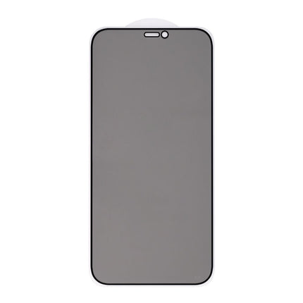Zastitno staklo Tempered Glass Privacy Teracell Titan 2.5D za iPhone 12/12 Pro 6.1 crni