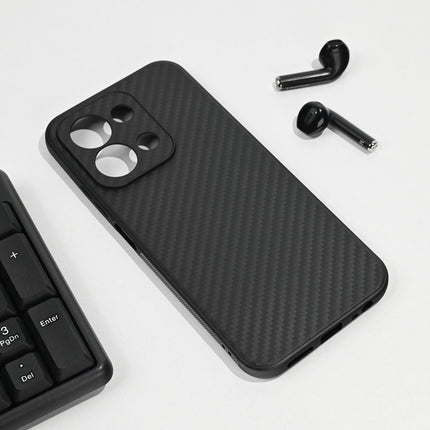 Maska za Xiaomi Redmi 15C 4G EU 173mm crna Carbon fiber