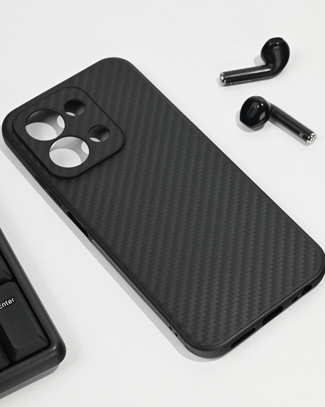 Maska za Xiaomi Redmi 15C 4G EU 173mm crna Carbon fiber