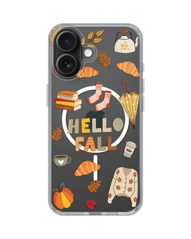 Maska za iPhone 16 6.1 Hello Fall Print Magsafe
