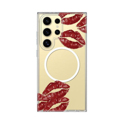 Maska za Samsung S918B Galaxy S23 Ultra Kisses Print Magsafe