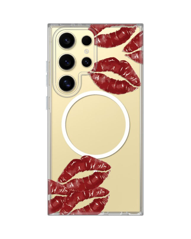 Maska za Samsung S918B Galaxy S23 Ultra Kisses Print Magsafe