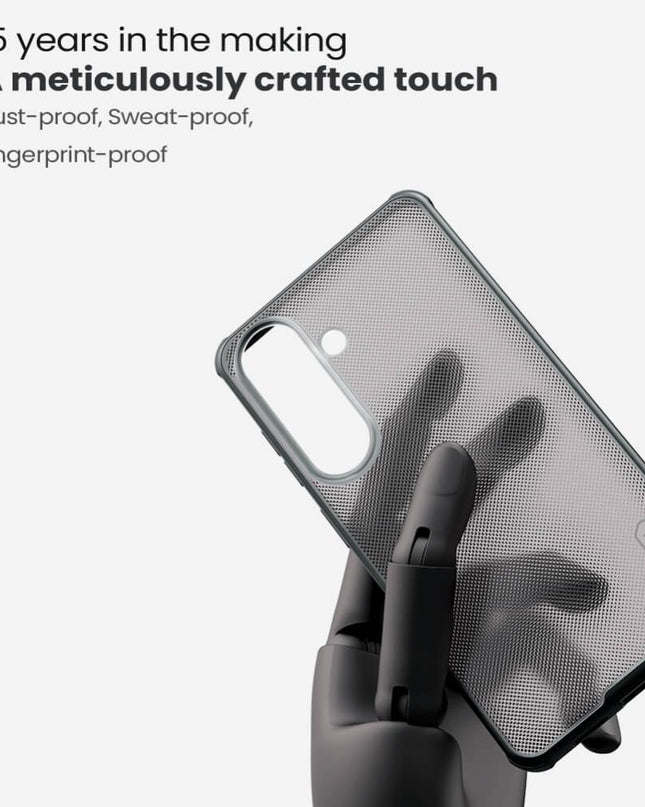 Maska za Samsung S941B Galaxy S26 transparent crna Nillkin Scrub Pro