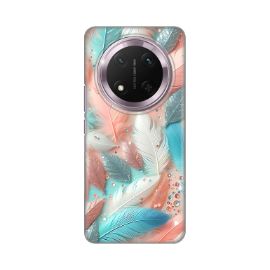 Torbica Silikonska Print za Honor Magic 7 Lite Pastel Feathers