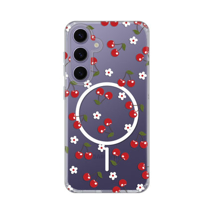 Maska za Samsung S921B Galaxy S24 Cute Cherries Print Magsafe
