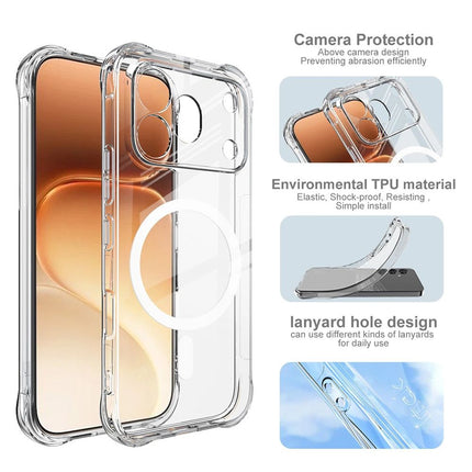 Maska za Honor 600 Pro transparent Magsafe Ice Cube
