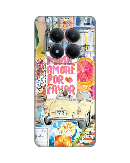 Maska za Xiaomi Redmi Note 15 Pro 4G More Amore Silikonska Print