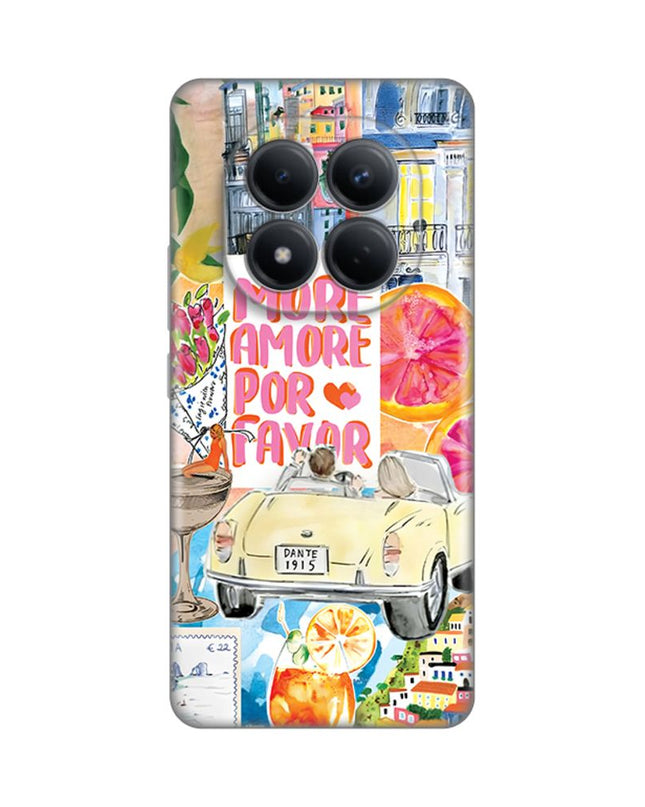 Maska za Xiaomi Redmi Note 15 Pro 4G More Amore Silikonska Print