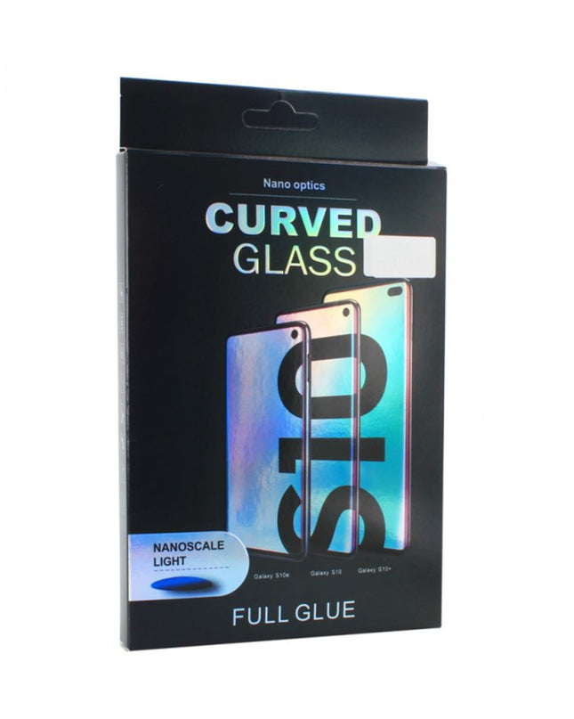 Zastitno Staklo Tempered glass UV Glue Full Cover + Lampa za Samsung G996B Galaxy S21 Plus