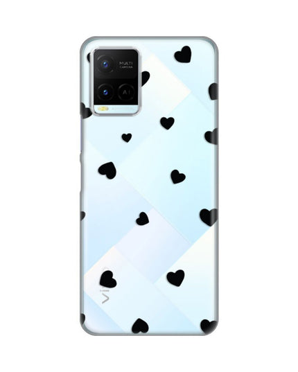 Maska za Vivo Y21/Y21s/Y33s Hearts Silikonska Print Skin