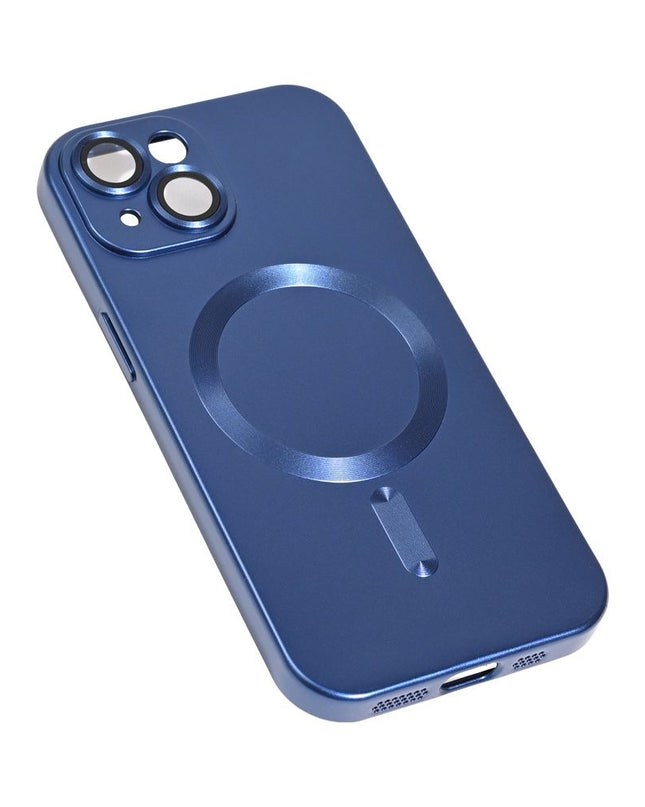Maska za iPhone 13 6.1 tamno plava Magsafe Chrome