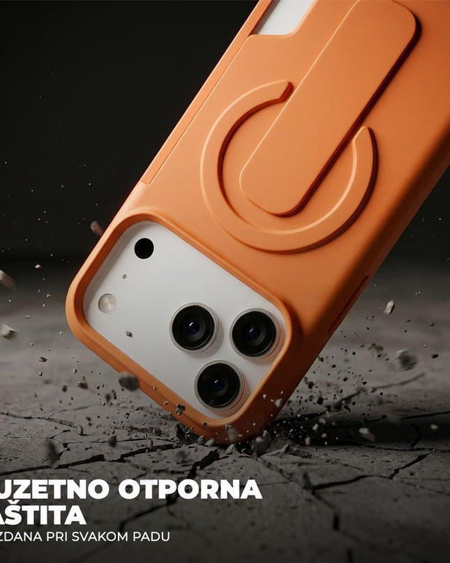 Maska za iPhone 17 6.3 crna Magsafe GripCard