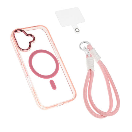 Maska za iPhone 17 6.3 roze Magsafe Loop