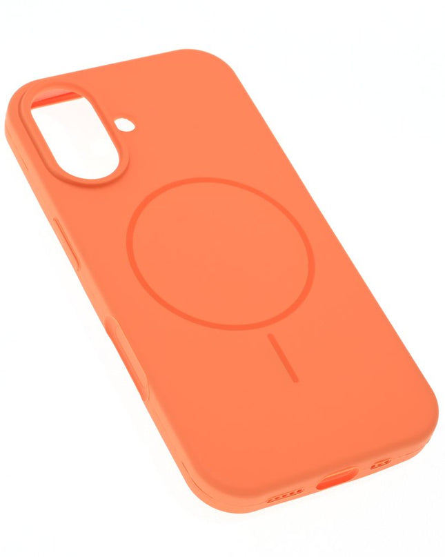Maska za iPhone 16 6.1 narandzasta Magsafe Pure color