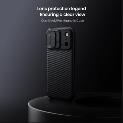 Maska za iPhone 17 Pro 6.3 crna Nillkin CamShield Pro Magnetic