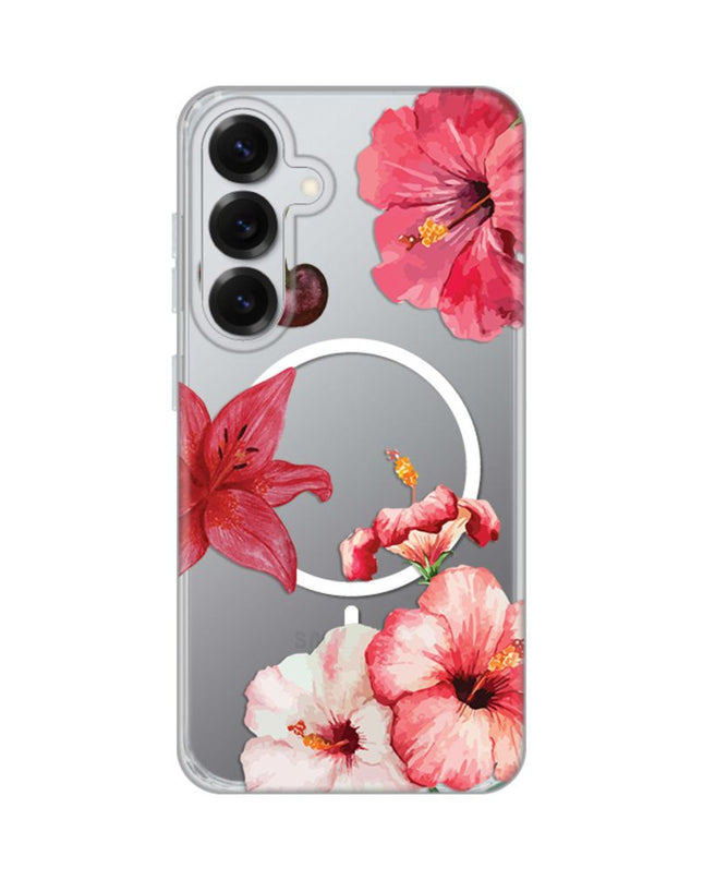 Maska za Samsung S931B Galaxy S25 Hibiscus Print Magsafe