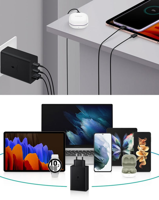 Samsung Fast kucni punjac PD 65W crni bez kabla (EP-T6530-NBE)
