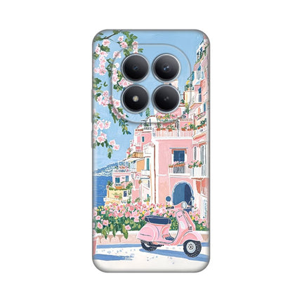 Maska za Xiaomi Redmi Note 15 Pro Plus 5G Pink Italy Silikonska Print