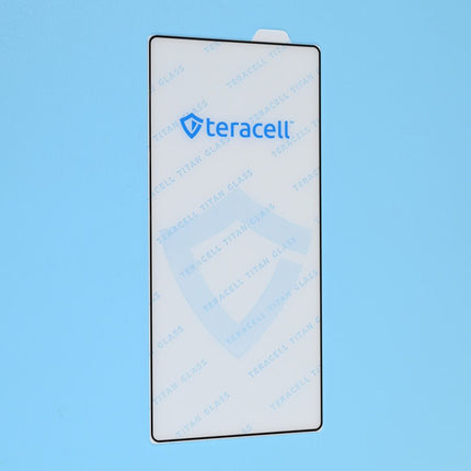 Zastitno staklo Tempered glass Teracell Titan 2.5D za Samsung S938B Galaxy S25 Ultra crni (fingerprint unlock)