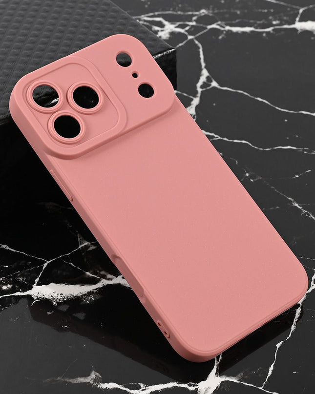 Maska za iPhone 17 Pro Max 6.9 mat tamno roze Teracell Giulietta
