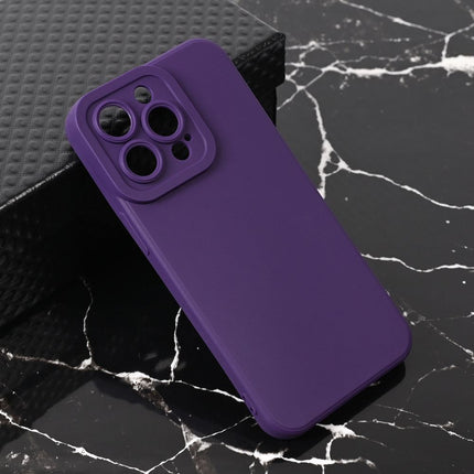 Maska za iPhone 13 6.1 mat tamno ljubicasta Teracell Giulietta