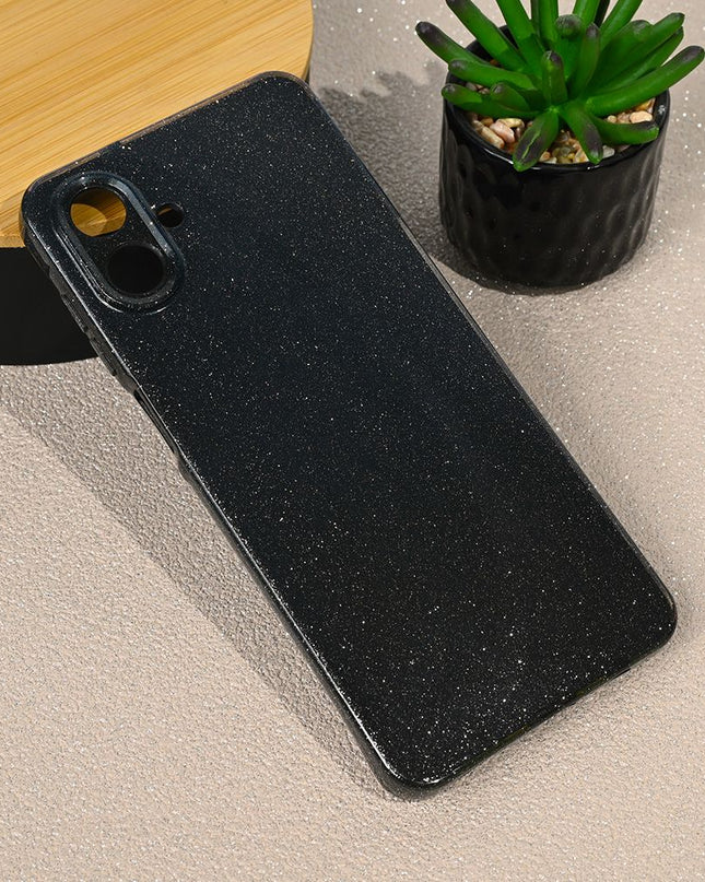 Maska za Samsung A075F Galaxy A07 crna Sparkle Dust