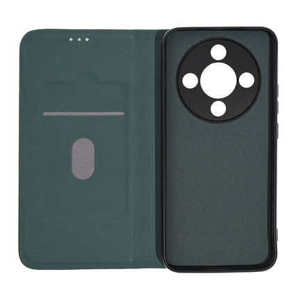 Maska za Honor Magic 8 Lite tamno zelena Teracell Elegant Flip