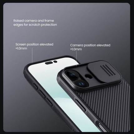 Maska za iPhone 17 6.3 crna Nillkin CamShield Pro