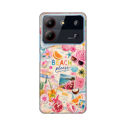 Maska za ZTE Blade A54 Beach Please Silikonska Print Skin