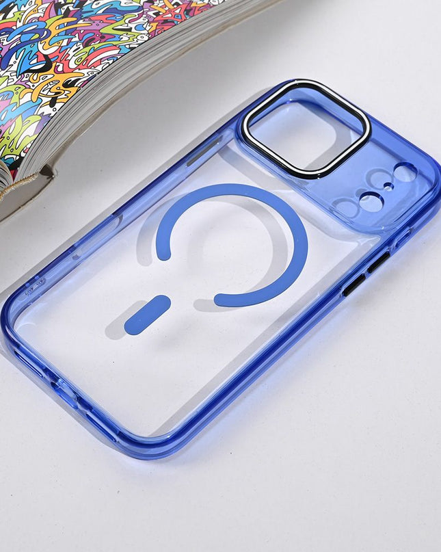 Maska za iPhone 17 Pro Max 6.9 plava Magsafe Color Pop