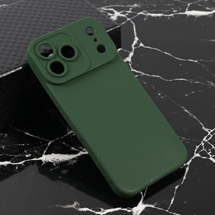 Maska za iPhone 17 Pro Max 6.9 mat zelena Teracell Giulietta
