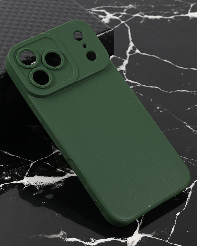 Maska za iPhone 17 Pro Max 6.9 mat zelena Teracell Giulietta