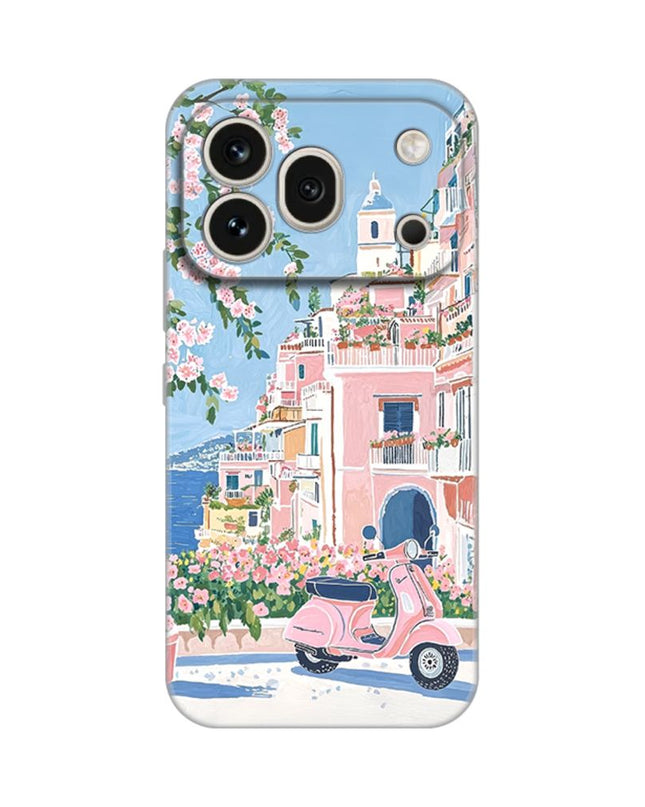 Maska za Honor 600 Pro Pink Italy Silikonska Print