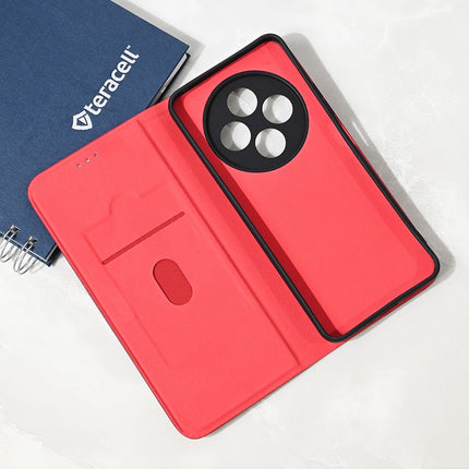 Maska za Xiaomi Redmi 14C/Redmi A4 crvena Teracell Elegant Flip