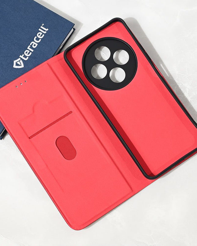 Maska za Xiaomi Redmi 14C/Redmi A4 crvena Teracell Elegant Flip
