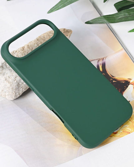 Maska za iPhone 17 Air 6.6 tamno zelena Teracell Soft Velvet