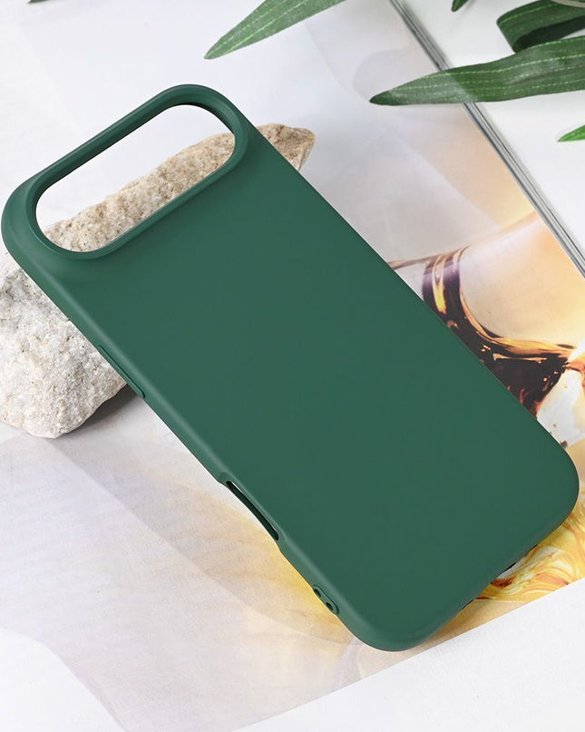Maska za iPhone 17 Air 6.6 tamno zelena Teracell Soft Velvet