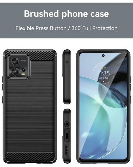 Maska za Motorola Moto G72 crna Defender Safeguard