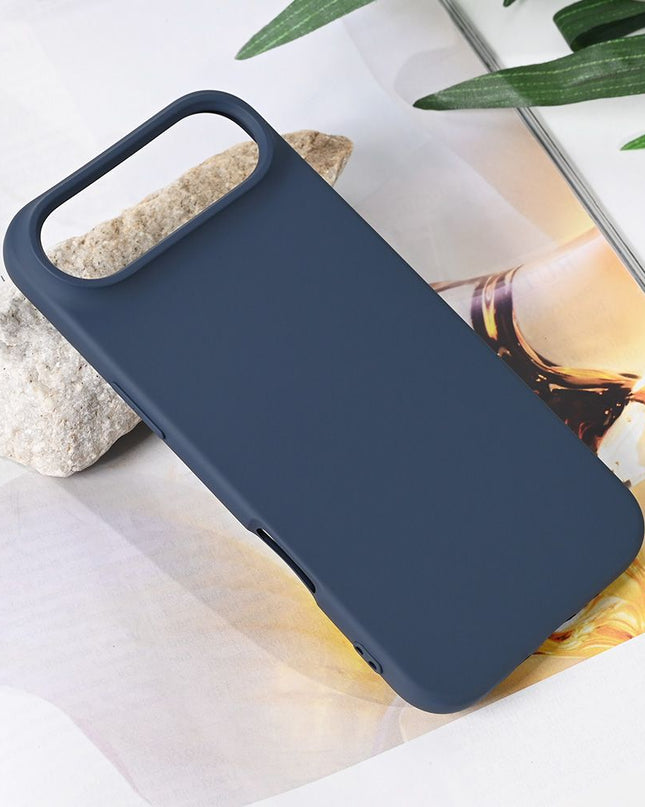 Maska za iPhone 17 Air 6.6 tamno plava Teracell Soft Velvet