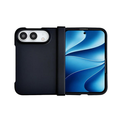 Maska za iPhone 18 Duo Elegant Fold crna