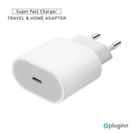 Kucni Punjac Pluginn AJ-20 A2347 EMC3621 PD Fast 20W za iPhone 11-14 beli CE