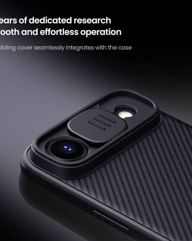 Maska za iPhone 17 Air 6.6 crna Nillkin CamShield Pro Magnetic