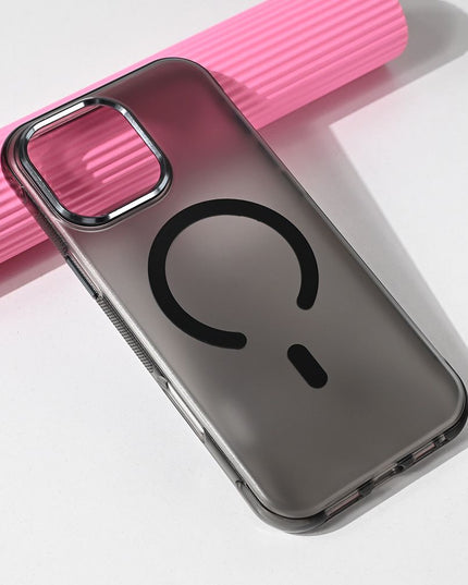 Maska za iPhone 16 Pro Max 6.9 crna Magsafe Glow